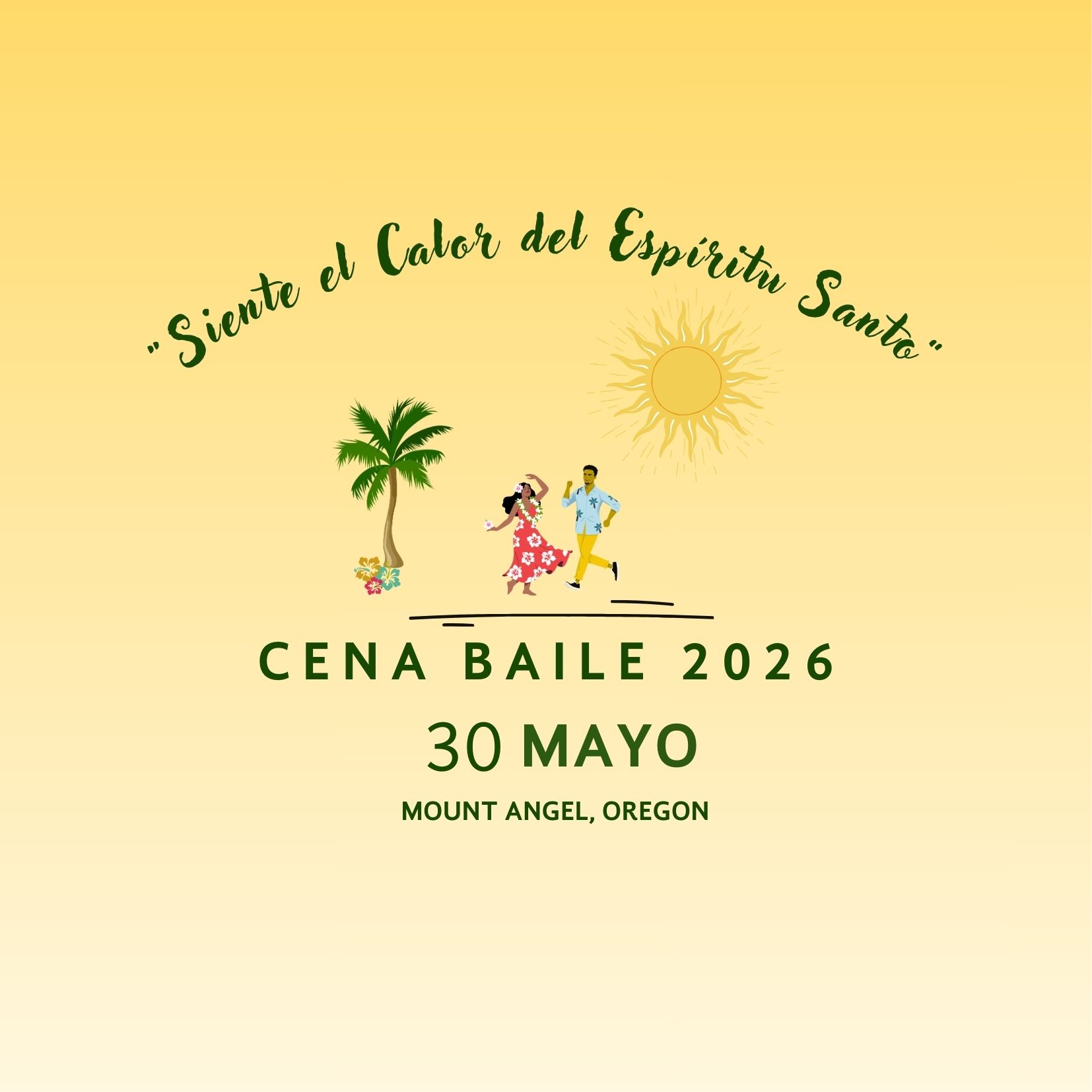 Dinner Dance 2026:  “Feel the warmth of the Holy Spirit”